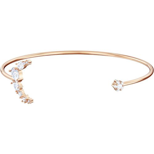 Bracelet - Bracelet Doré Rose Lune Cristal - Swarovski - Modalova