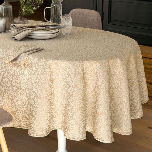 Nappe ronde en coton VEGETA , 180cm - Becquet - Modalova