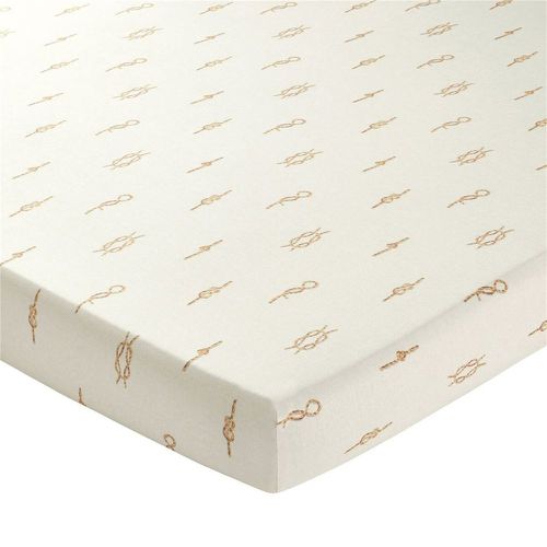 Drap-housse AMARRER beige en coton - Becquet - Modalova