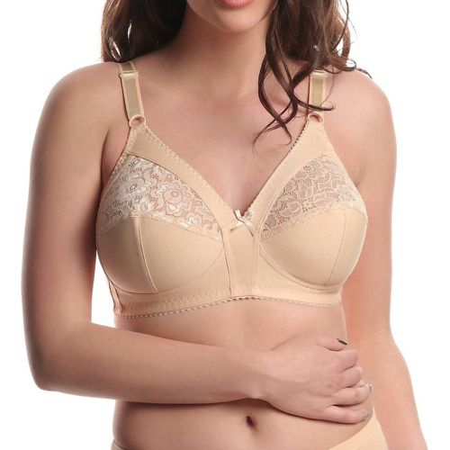 Soutien-gorge sans armatures en coton - Jolidon - Modalova