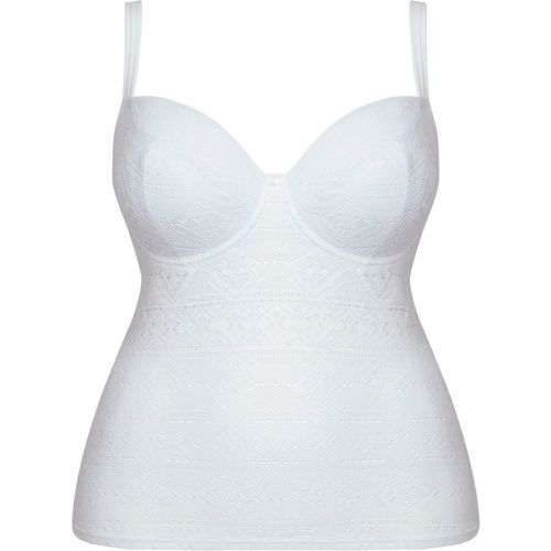 Tankini balconnet armatures blanc - Curvy Kate Maillot - Modalova