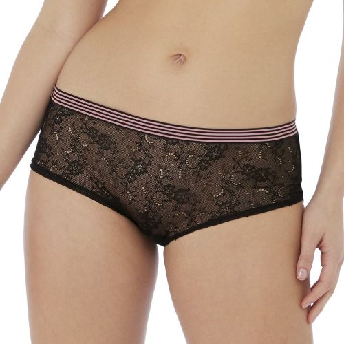 Shorty BLACK ROSE noir en nylon - Freya - Modalova