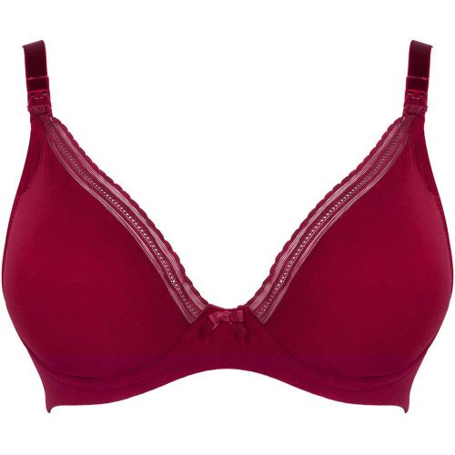 Soutien-gorge de grossesse et d'allaitement armatures - rouge - Cache Coeur - Modalova