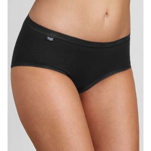 Lot de 4 culottes classiques - Noir en coton - Sloggi - Modalova