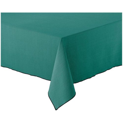 Nappe recyclée Grace Paon 140 x 140 - Winkler - Modalova