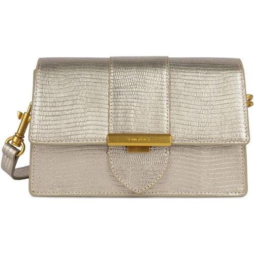 Sac trotteur A rabat avec fermoir S Exo Ily en cuir - Lancaster Maroquinerie - Modalova