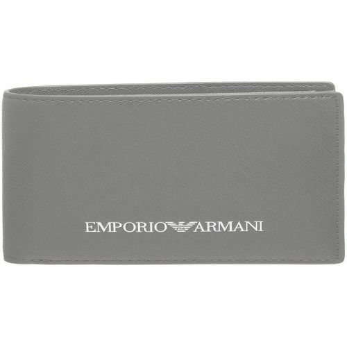 Porte-Monnaie - Bi-Fold Wallet en cuir - Emporio Armani Maroquinerie - Modalova