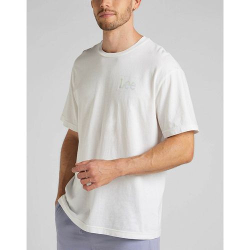 T-Shirt Homme en Coton blanc - Lee - Modalova