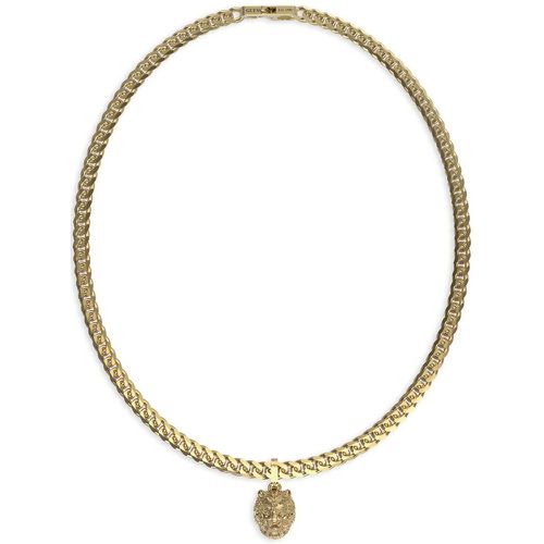 Collier JUMN01301JWYG Lion King acier - Guess Bijoux - Modalova