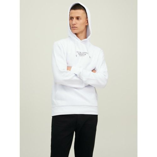 Sweat à capuche Regular Fit Manches longues en coton - jack & jones - Modalova