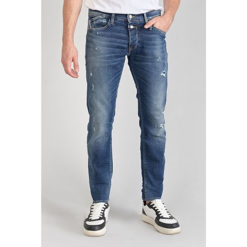 Jeans ajusté stretch 700/11, longueur 34 en coton Walt - Le Temps des Cerises - Modalova