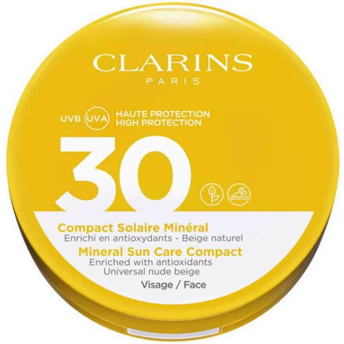 Compact Solaire Minéral Spf30 Visage - Clarins - Modalova