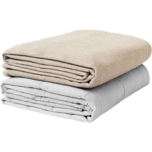 Couverture pondérée-HEYNIGHT- Taille 6,8 KG 120 x 120 cm Noisette - Cogal - Modalova