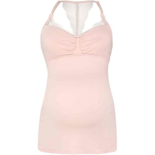 Caraco d'allaitement rose Lingerie en viscose - Cache Coeur - Modalova