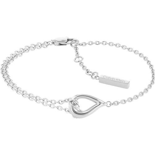 Bracelet Calvin Klein Sculptured Drops - 35000076 Acier - Calvin Klein Bijoux - Modalova