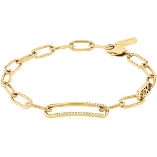 Bracelet Calvin Klein Asymmetrical Elegance - 35000543 Acier - Calvin Klein Bijoux - Modalova