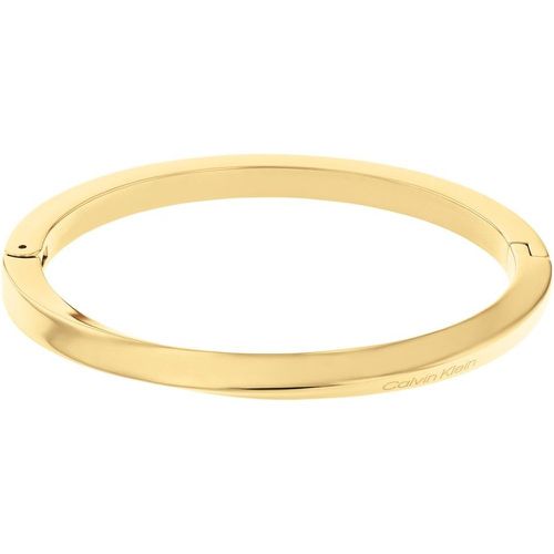 Bracelet Calvin Klein Twisted Ring - 35000313 Acier - Calvin Klein Bijoux - Modalova