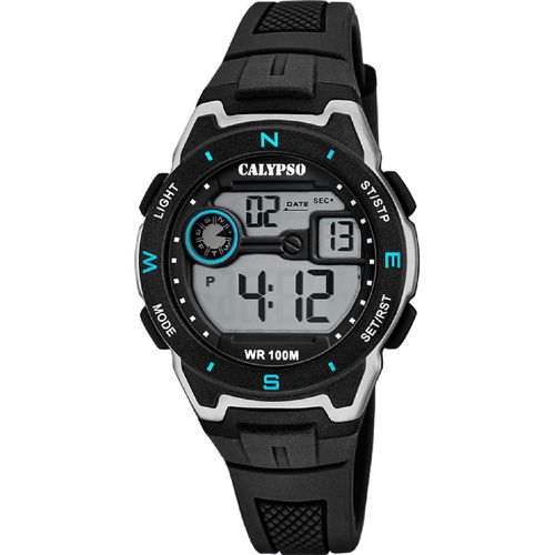 Montre Digital Crush - K5853-4 Bracelet Silicone - Calypso - Modalova