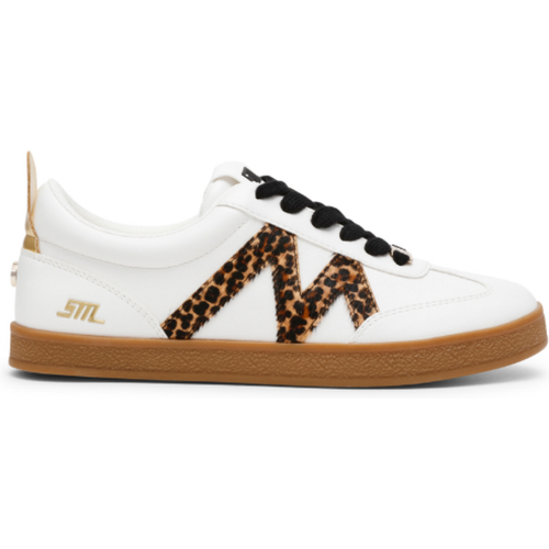 Sneakers Degree blanc et leopard - Steve Madden - Modalova