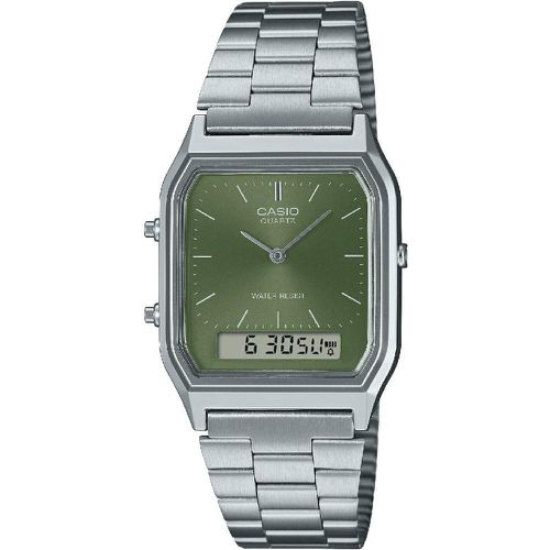 Montre Mixte - AQ-230A-3AMQYES Bracelet Acier - Casio - Modalova