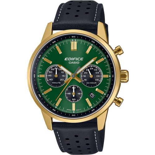 Montre Edifice Classic - EFR-575CL-3AEF Bracelet Cuir - Casio - Modalova