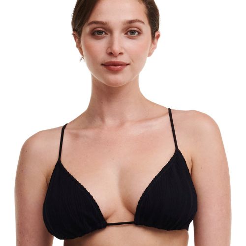 Soutien-gorge sans armature triangle coques amovibles noir - Chantelle Bain - Modalova