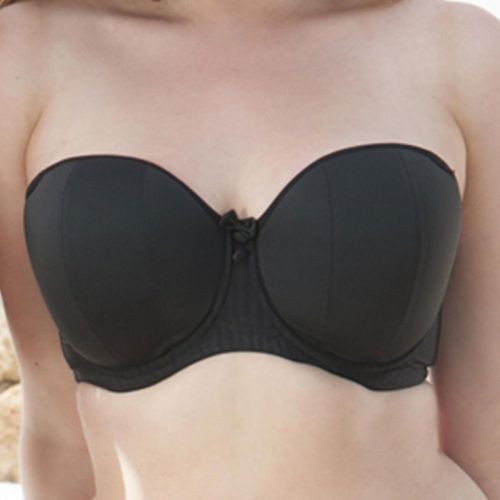 Soutien-Gorge Bandeau Noir en nylon - Curvy Kate - Modalova