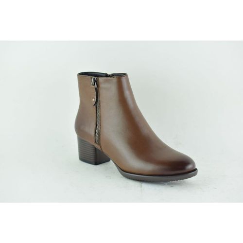 Bottines femme CAMEL en cuir - Alenoa - Modalova