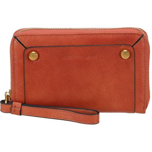 Porte-monnaie cognac en cuir Aria - Arthur & Aston - Modalova