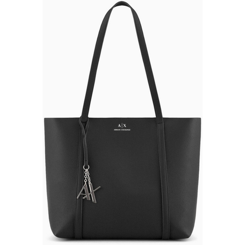 Sac shopping noir - Armani Exchange - Modalova