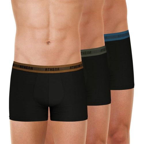 Lot de 3 boxers Easy Recyclé en coton - Athena - Modalova