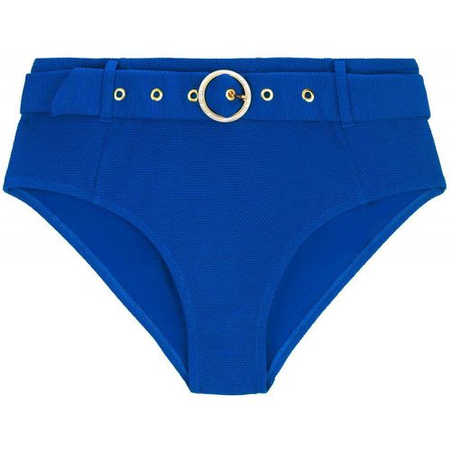 Culotte de bain taille haute - Bleu - Aubade Maillots - Modalova