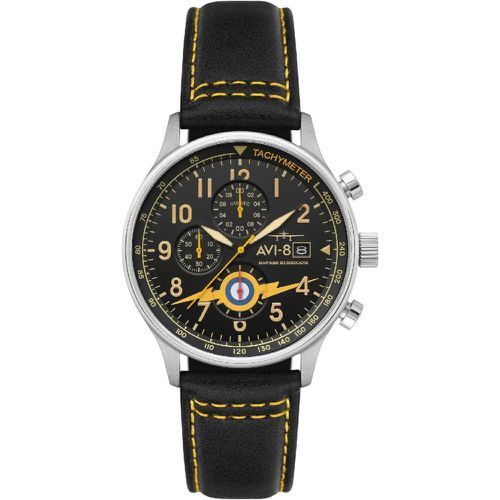 Montre Hawker Hurricane Classic Chronograph - AV-4011-0Z Bracelet Cuir - Avi-8 - Modalova