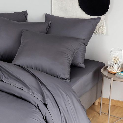 Drap Housse en Bambou - Anthracite - BAMBAW - Modalova