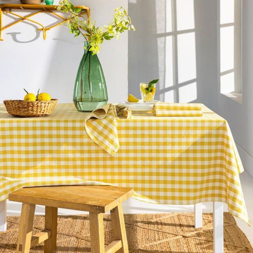 Nappe multicolore coton imprimé, NAP. DOULIANAP ,Carreaux - Becquet - Modalova