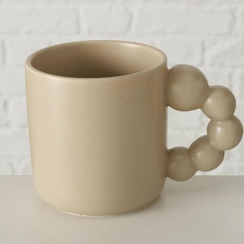 Mug en déramique 400ml JUMBO beige - Becquet - Modalova