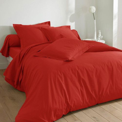 Drap housse POLYCOTON UNI cerise - Becquet - Modalova