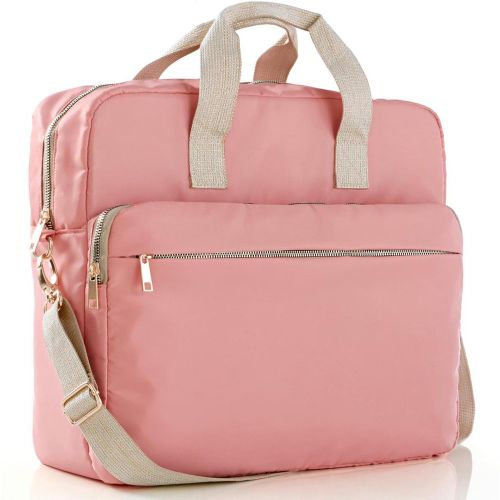 Sac pour ordinateur en Textile Rose - Becquet - Modalova