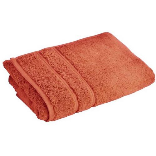 Drap de bain terracotta COTON D'EGYPTE - Becquet - Modalova