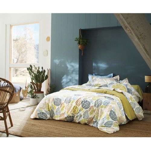 Housse de couette Soleil PAMPA - Blanc des Vosges - Modalova