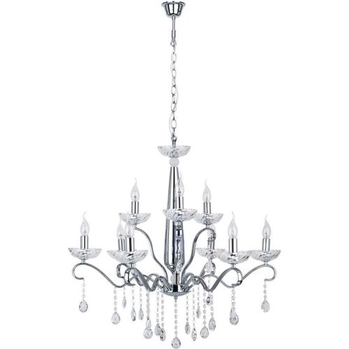 Chandelier 9xE14 40W Chrome/ - Britop Lighting - Modalova