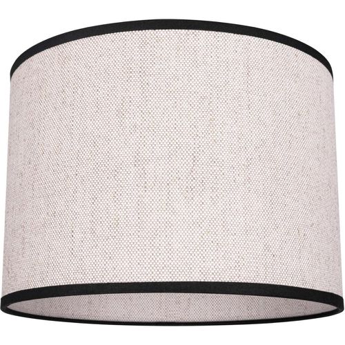 Abat-jour cylindrique E27 Beige avec passepoil - Britop Lighting - Modalova