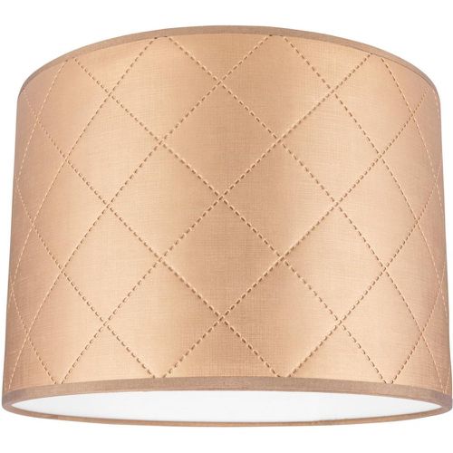 Abat-jour cylindrique E27 Tissu Synthétique rose - Britop Lighting - Modalova