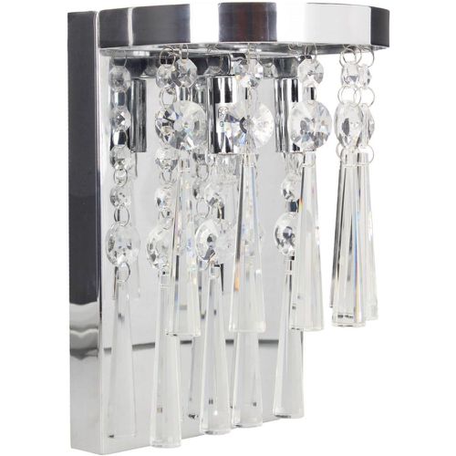 Applique Incl. 2xG9 3W Chrome/Transparent Luxoria - Britop Lighting - Modalova