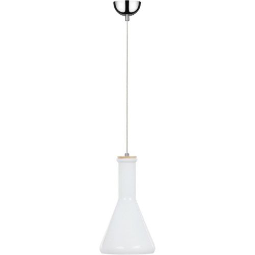 Bottles Lampe Suspendue Métal Chromé Câble en Tissu et Verre - Britop Lighting - Modalova