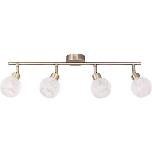 Lisa Plafonnier Métal Patiné Verre - Britop Lighting - Modalova