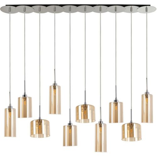 Suspension 10xG9 28W, Chrome/Champagne - Britop Lighting - Modalova