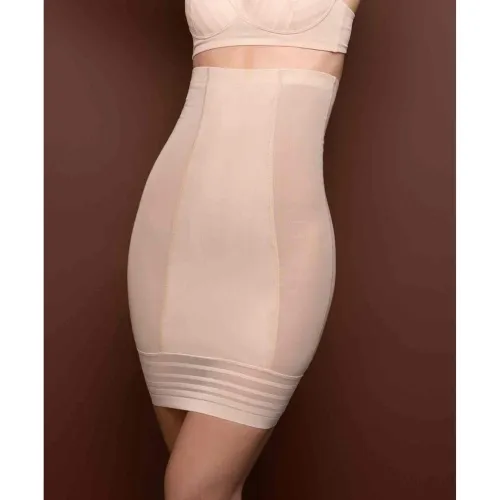Jupe taille haute gainante Beige - Bye Bra - Modalova