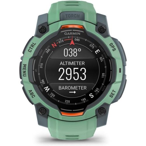 Montre connectée Mixte INSTINCT 3 45 MM, AMOLED - 010-02936-01 Bracelet Silicone - Garmin - Modalova