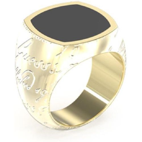 Bague Inscription - JUMR04402JWYG Acier - Guess Bijoux - Modalova